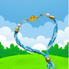 Smiley Kids Thread Rakhi