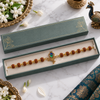 Shree Rudraksha Peacock Charm Bracelet