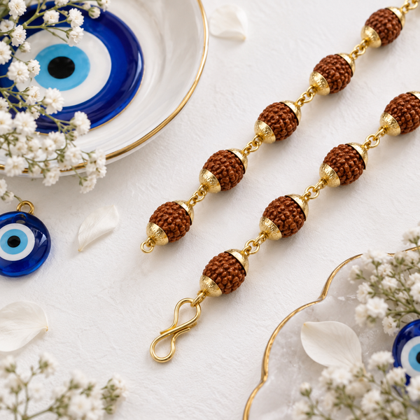 Shree Evil Eye Rudraksha Bracelet