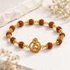Shree Krishna Peacock Charm Bracelet