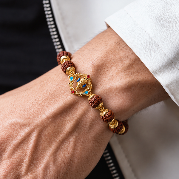 Shree Ganesh Rudraksha Shakti Bracelet