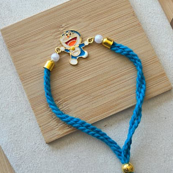 Doraemon Kids Thread Rakhi