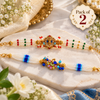 Divine Charm Pearl Bracelet Combo – Pack of 2