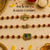 Premium Handmade Rudraksha Rakhi Pack of 3