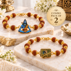 Mahadev Rudraksha Divine Grace Bracelet Combo – Pack of 2