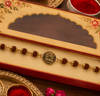Ganesh & Mahadev Rudraksha Rakhi Combo Pack of 2