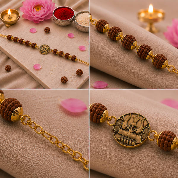 Mahadev Rudraksha Rakhi