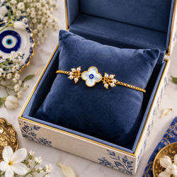 Drishti Bloom Pearl Bracelet