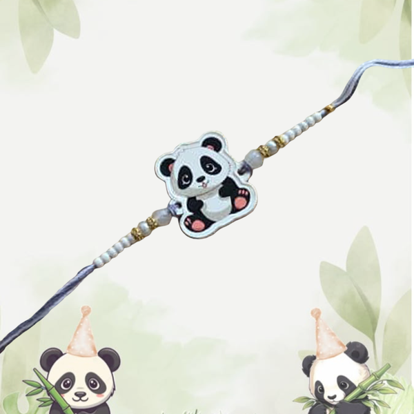 Panda Kids Thread Rakhi
