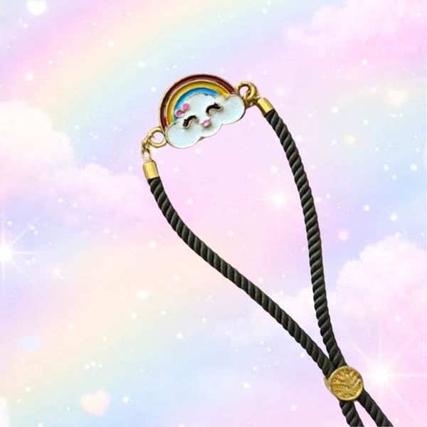 Rainbow Cloud Thread Rakhi