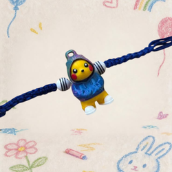 Pikachu Convertible Rakhi – Rakhi to Keychain