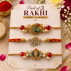 Signature Royale Rakhi Collection – Pack of 3