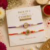 Vriksha Bandhan & Mayur Neelkanth Rakhi Pack of 2