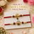 Mahadev Trishul Damru & Anant Bandhan Rakhi Pack of 2