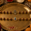 Mahakal Trishul & Trishul Om Rudraksha Rakhi Pack of 2