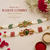 Rajmayuri & Mayur Pankh Pearl Rakhi Pack of 2
