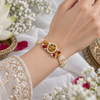 Aaradhya Pearl Charm Bracelet