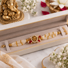 Aaradhya Pearl Charm Bracelet
