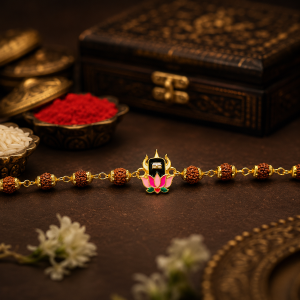 Shivkamal Rudraksha Rakhi