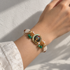 Ganesh Pearl Elegance Bracelet