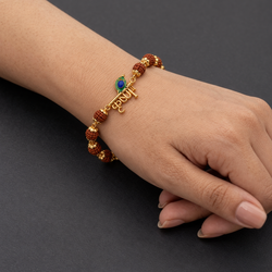 Shree Krishna Morpankh Rudraksha Bracelet