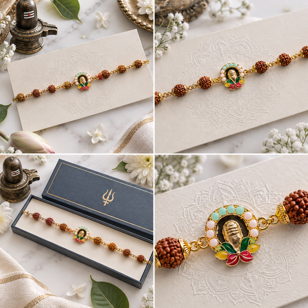 Shree Shivling Rudraksha Bracelet
