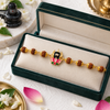 Shree Shivling Rudraksha Lotus Bracelet