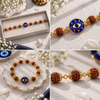 Shree Evil Eye Rudraksha Bracelet
