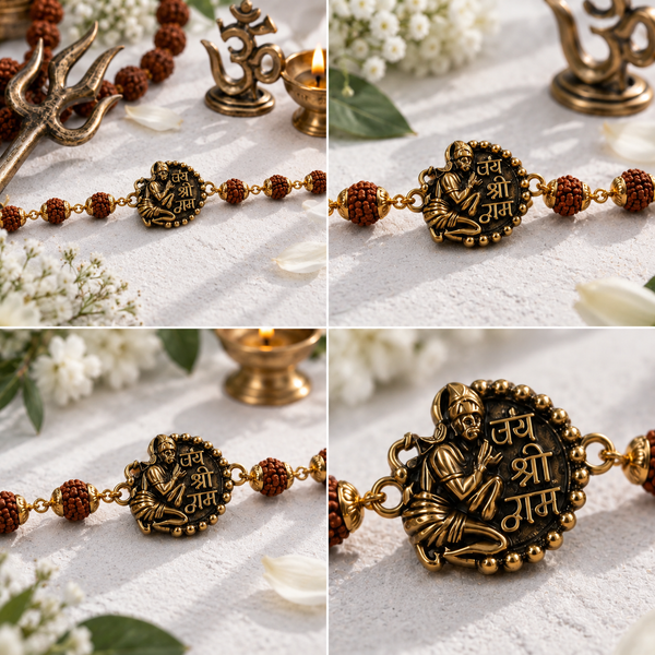 Shree Ram Rudraksha Bracelet