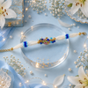 Peacock Bloom Pearl Bracelet