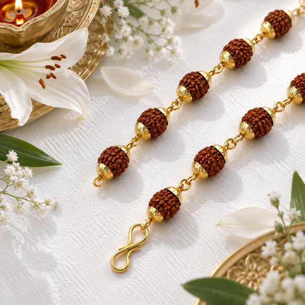 Shree Krishna Rudraksha Bracelet
