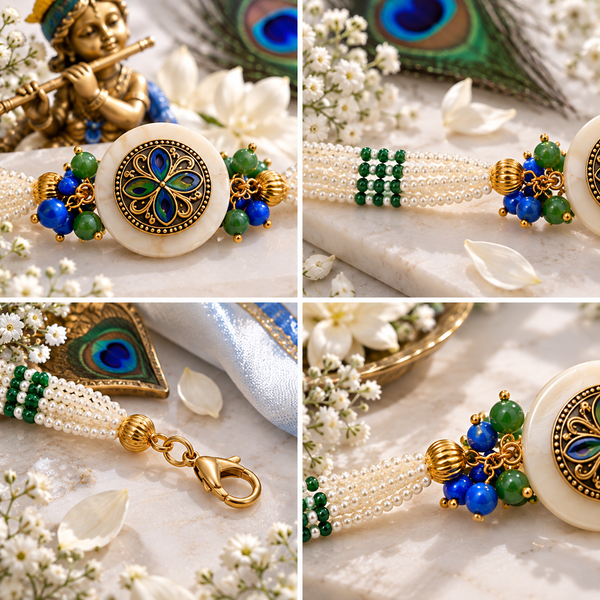 Morpankh Neelkanth Pearl Bracelet