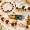 Shree Krishna Morpankh Rudraksha Bracelet