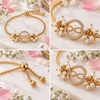 Infinity Pearl Charm Bracelet