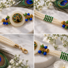 Mor Rangoli Pearl Bracelet