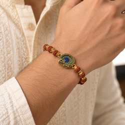 Shree Krishna Rudraksha Bracelet