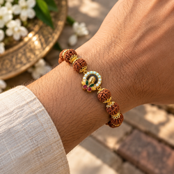 Shree Shivling Rudraksha Bracelet