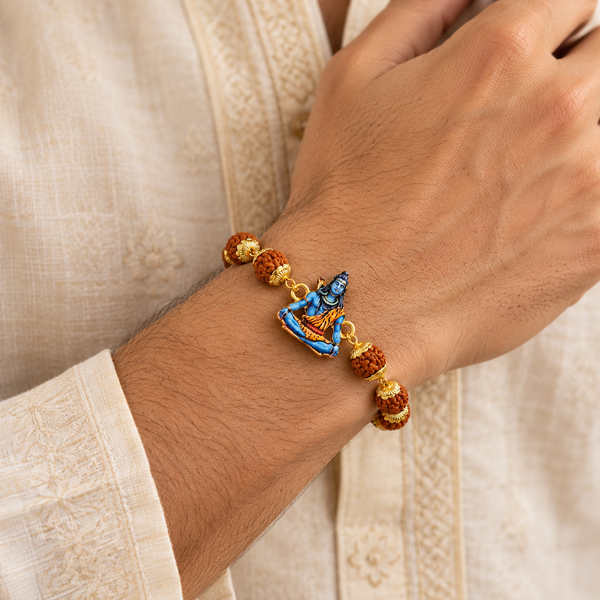 Shree Shivji Rudraksha Bracelet
