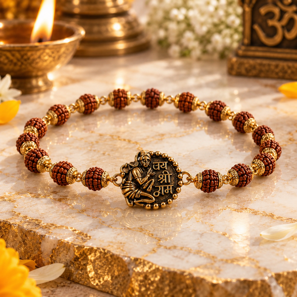 Shree Ram Rudraksha Bracelet