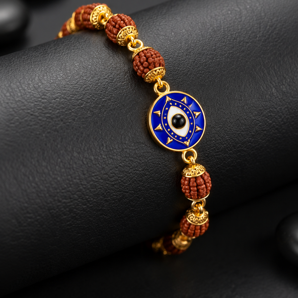 Shree Evil Eye Rudraksha Bracelet