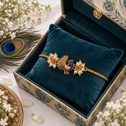 Mayurika Raj Pearl Bracelet