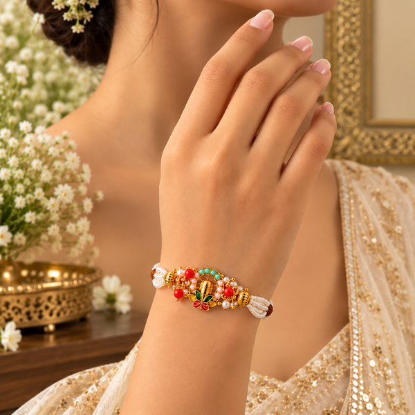 Lotus Charm Traditional Bracelet Combo