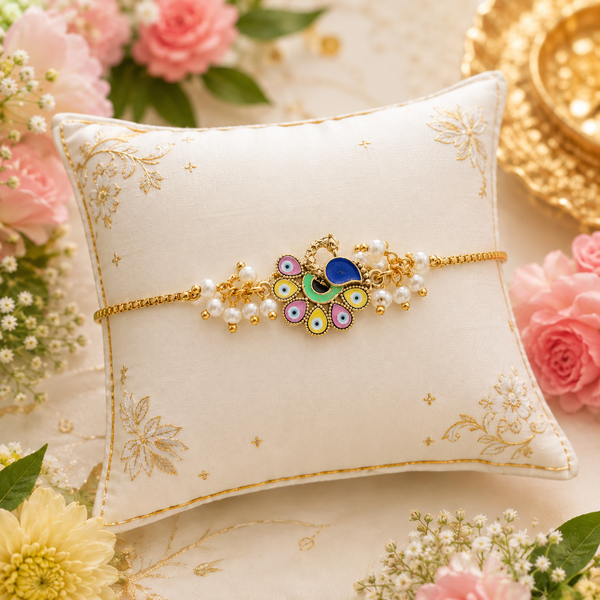 Mayur Bloom Pearl Bracelet