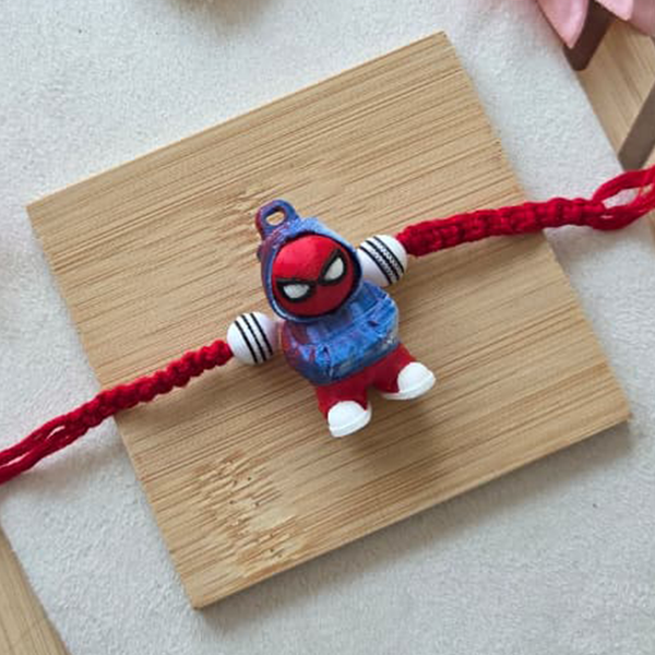 Spider-Man Convertible Rakhi – Rakhi to Keychain