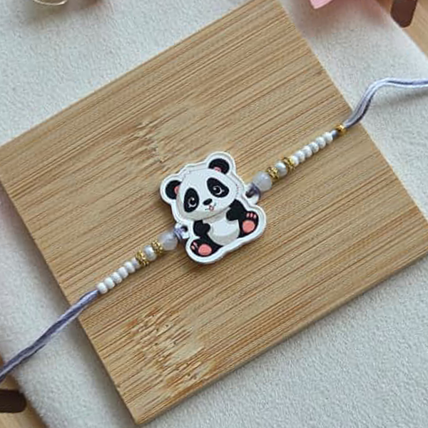 Panda Kids Thread Rakhi