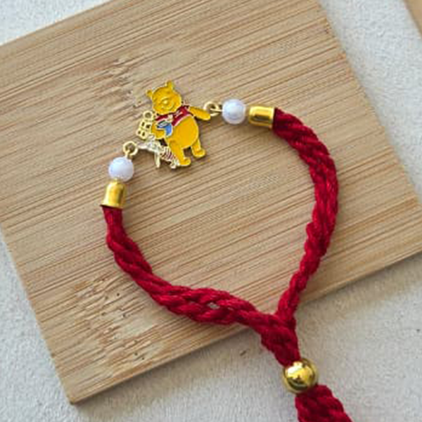 Winnie the Pooh Kids Thread Rakhi