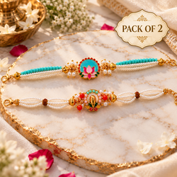 Lotus Charm Traditional Bracelet Combo