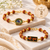 Shri Ram Rudraksha Divine Blessings Bracelet Combo – Pack of 2