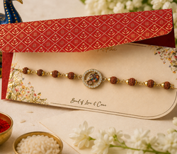 Shree Ganesh Rudraksha Rakhi