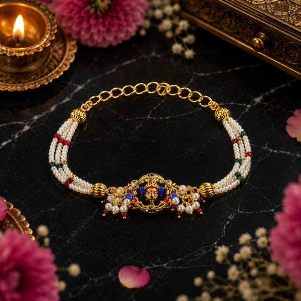 Heirloom Pearl Rakhi Collection of 6